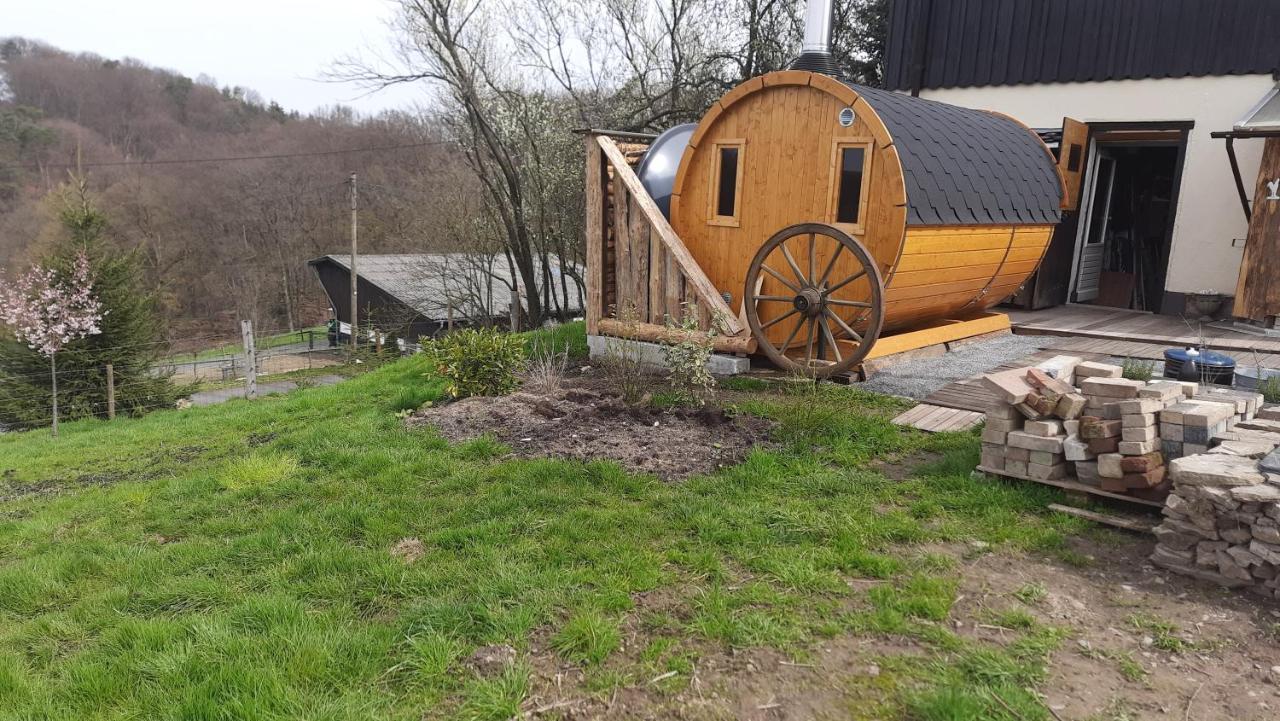 Wellness Ferienwohnung Biene Im Bergischen Land Much Exteriör bild